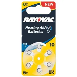 Rayovac Batterijen voor hoortoestellen 312 | 3,45 mm | 7,8 mm