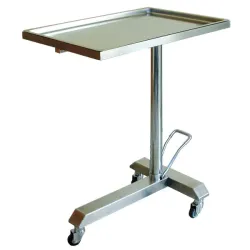 Instrumententafel Mayo Roestvrij staal Roestvrijstalen instrumententafel Mayo