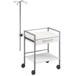 Infuuspaal voor trolleybevestiging Infuuspaal voor trolleybevestiging