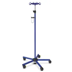 Servocomfort Gekleurde infuusstandaard rood, RAL 3020