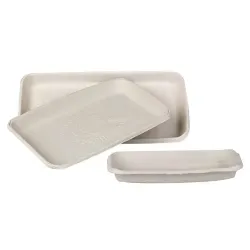 Wegwerpschalen van cellulose 260 x 135 x 19 mm