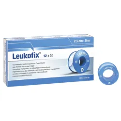 Leukofix BSN met beschermring 1,25 cm x 5 m