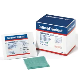 Cutimed Sorbact BSN Absorberend kompres |  7cm x 9 cm