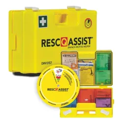 Resc-Q-Assist Q50
Eerstehulpkoffer volgens DIN 13157 Resc-Q-Assist Q50 Eerstehulpkoffer, gevuld volgens DIN 13157 | geel | 28 x 21 x 11,5 cm Resc-Q-Assist Q50
Eerstehulpkoffer volgens DIN 13157 Resc-Q-Assist Q50 Eerstehulpkoffer, gevuld volgens DIN 13157 | geel | 28 x 21 x 11,5 cm
