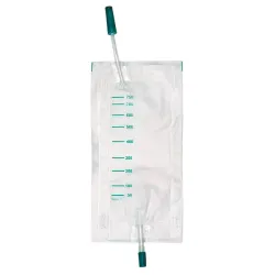 DCT Urinebeenzak niet-steriel 30 cm slang, zij-inlaat | 750 ml