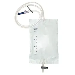 DCT Urinezak 2 liter steriel, met punctiekamer Urinezak