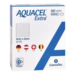 Aquacel Extra Convatec Aquacel Extra wondverband | 10 x 10 cm