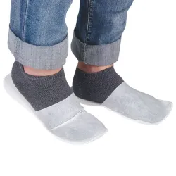 Mediware Slippers voor ziekenhuispatiënten Universele maat | wit