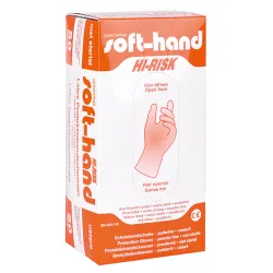 Soft-Hand Hi-Risk - Latex - poedervrij XL - extra groot