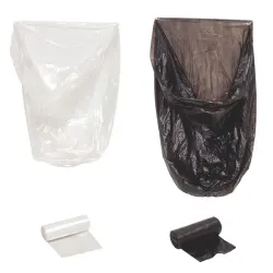 Foliezakken met lage dichtheid (LDPE) 30 l | grijs | 500 x 600 mm