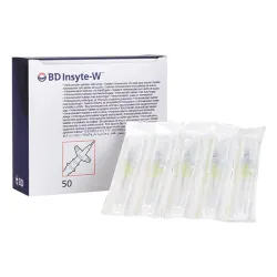 BD Insyte-W Inwendige veneuze katheter met vleugel 22 G | 25 x 0,9 mm | blauw BD Insyte-W Inwendige veneuze katheter met vleugel 22 G | 25 x 0,9 mm | blauw