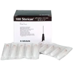 Sterican Insulinecanule 26 G x 1/2" | 12 mm | 0,45 mm | bruin