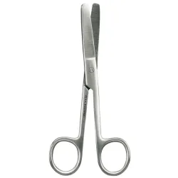 Chirurgische Schaar recht, stomp - stomp 14,5 cm
