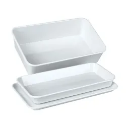 Instrumententabletten Platte vorm | 300 x 150 x 17 mm