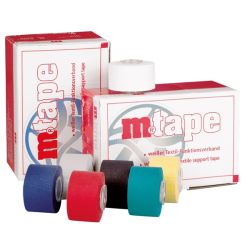 M-Tape Geel  10m x 3,75 cm verp 12 stuks
