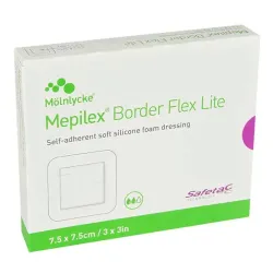 Mepilex Border Flex Lite Mölnlycke | 4 x 5 cm