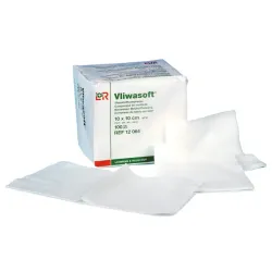 Vliwasoft Lohmann & Rauscher 4-laags, niet-steriel | 10 x 10 cm