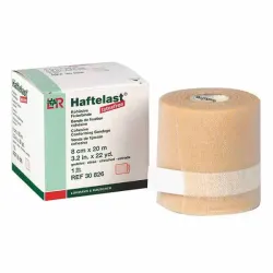 Haftelast latexvrij Lohmann & Rauscher blauw, 6 stuks los in doos | 8 cm x 20 m