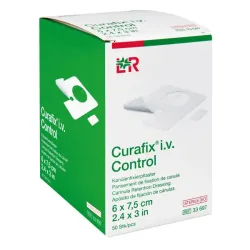 Curafix i.v. Control Lohmann & Rauscher met kijkvenster | 7,5 x 6 cm
