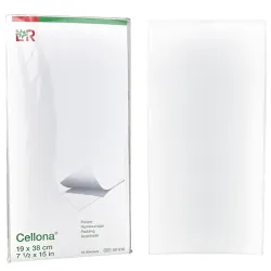 Cellona Stoffering Lohmann & Rauscher 5 mm in een foliezakje | 19 x 38 cm