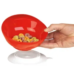Servocare Kom op zuignap Kom, rood | 12 cm