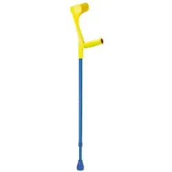 Onderarmkruk met ERGO Soft-Handgreep turquoise-blauwe combinatie | 10.50.02.1007 Onderarmkruk met ERGO Soft-Handgreep turquoise-blauwe combinatie | 10.50.02.1007