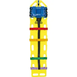 Lifeguard Spineboard geel Lifeguard Spineboard met 10-punts bevestigingssysteem Lifeguard Spineboard geel Lifeguard Spineboard met 10-punts bevestigingssysteem