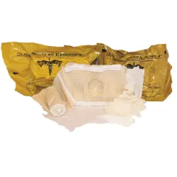 OLAES Verbandmiddelen plat (in lagen) | 10 cm x 3 m | beige