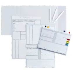 Alphasafe Indexkaart Indexkaart voor gynaecologie | DIN 5 - wil