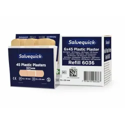 Salvequick Plastic pleisters 6 x 45 stuks 6036