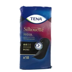 Tena Silhouette noir mini pad