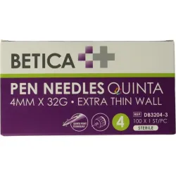 Betica Pennaalden Quinta steriel 4mmx32g