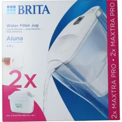 Brita Waterfilterbundel aluna cool white 2 maxtra filter
