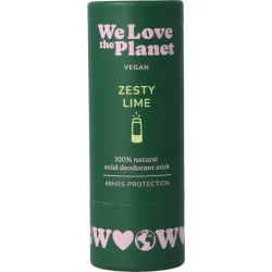 We Love Deodorant stick zesty lime