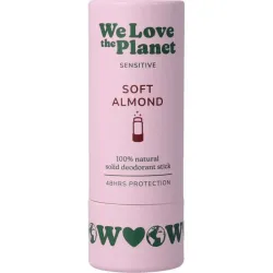 We Love Deodorant stick soft almond vegan