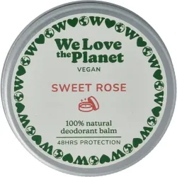 We Love Deodorant balm sweet rose vegan