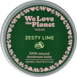 We Love Deodorant balm zesty lime vegan