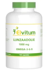 Elvitum Lijnzaadolie omega 3 6 9