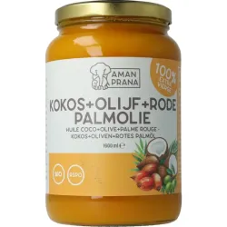 Amanprana Kokos-olijf-rode palm bio