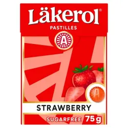Lakerol Läk CI Strawberry 1p 24x25g