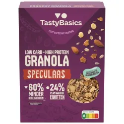TastyBasics Low carb-high protein granola speculaas
