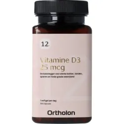 Ortholon Vitamine D3 - 25mcg
