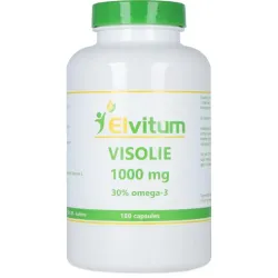 Elvitum visolie 1000mg omega 3