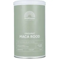 Mattisson organic maca rood