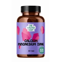 De Cruydhof De Cruydhof Calcium Magnesium Zink, 60 tabl