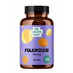 De Cruydhof De Cruydhof Foliumzuur, 60 tabl