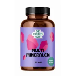 De Cruydhof De Cruydhof Multi Mineralen, 60 tabl