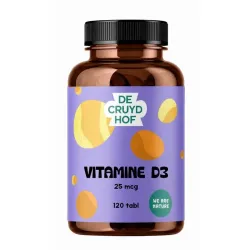 De Cruydhof De Cruydhof Vitamine D3, 120 tabl