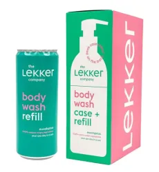 Lekker Company Body wash case   refill eucalyptus