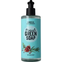 Marcel's Green Soap shower gel cedar & pomegranate
